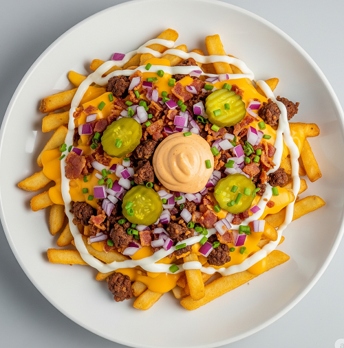 Cheeseburger Loaded Fries 