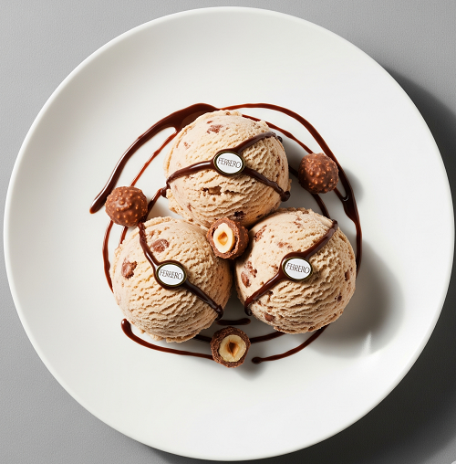 Ferrero Rocher Ice Cream 